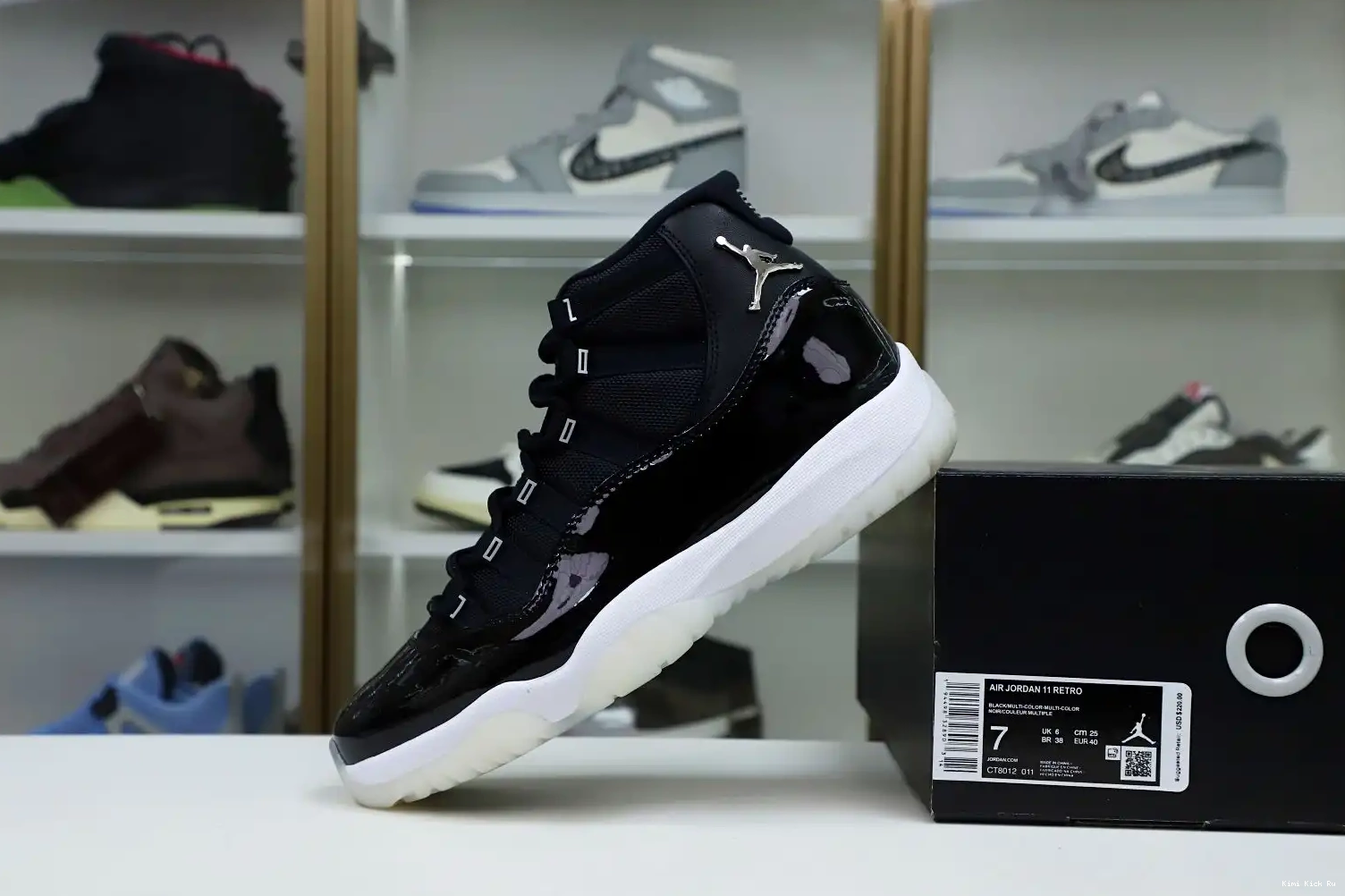 'JUBILEE 25TH AIR  Kimikick 11 JORDAN  RETRO 0617